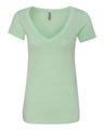 Next Level Women's CVC Deep V-Neck T-Shirt