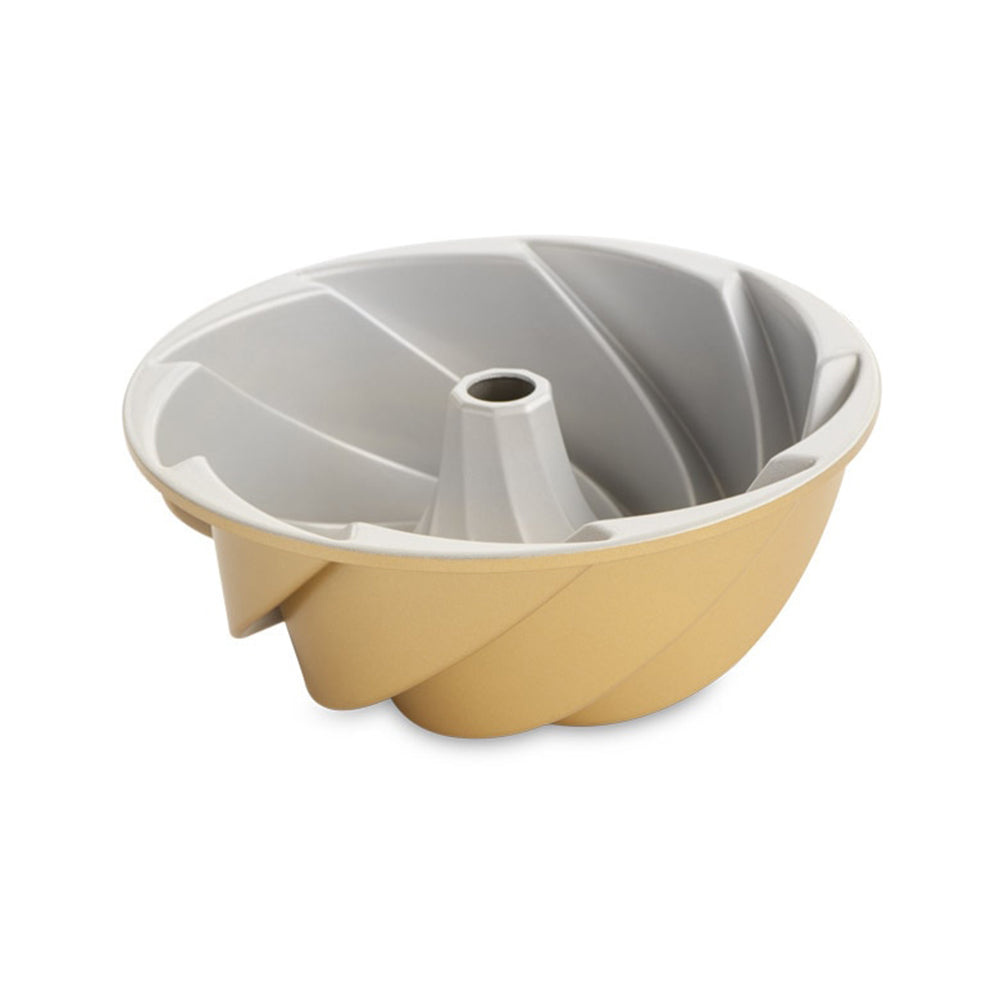 Nordic Ware 90077 Premier Gold Heritage Bundt Pan 6 Cup