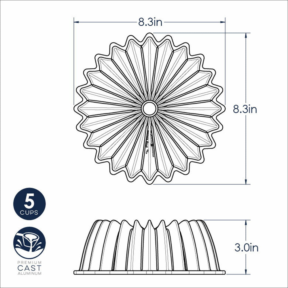 Nordic Ware 93277 Brilliance Bundt Pan