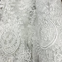 Corded Bridal Lace Fabric 100% Polyester Net Mesh 48" Wide