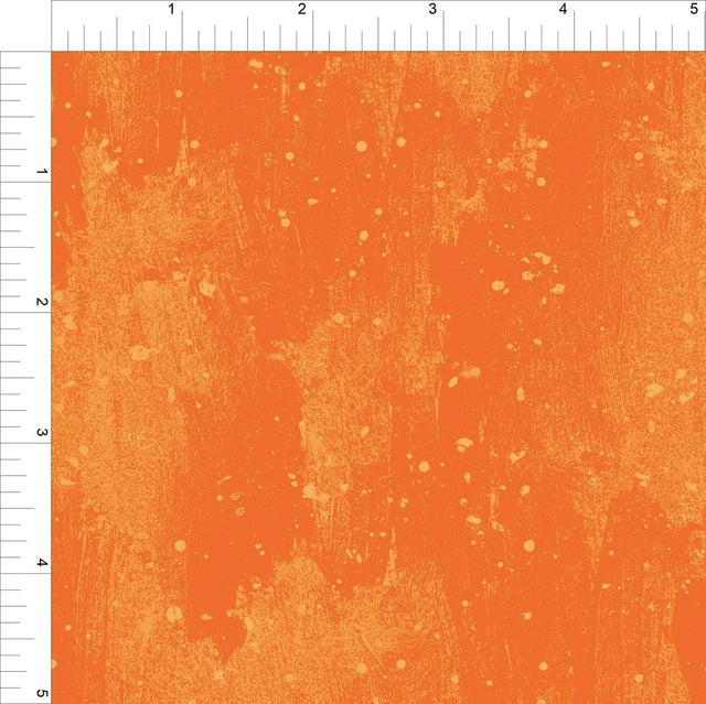 Orange Pearl Shimmer Tonals Cotton Fabric 44/45"