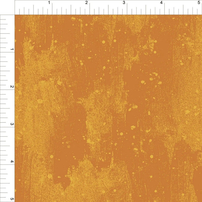 Cotton Fabric Orange Ochre Pearl Shimmer Tonals 44/45