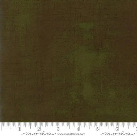 Cotton Grunge Basics Wren Fabric 44/45" Dark Green