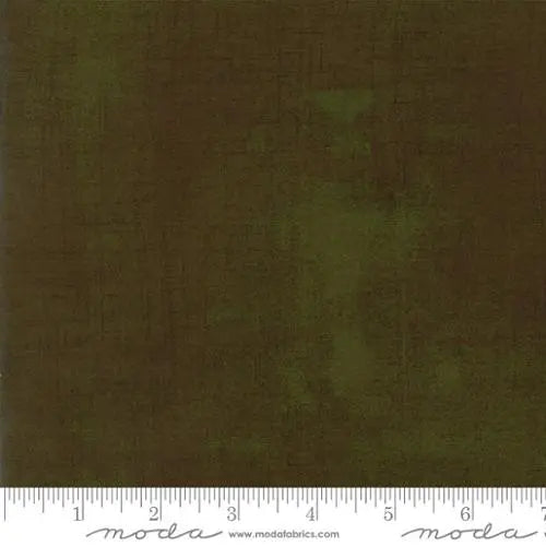 Cotton Grunge Basics Wren Fabric 44/45" Dark Green