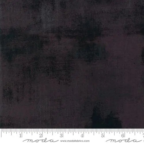 Cotton Fabric Black Grunge Basics Iron 44"/45"
