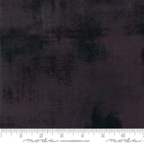 Cotton Fabric Black Grunge Basics Iron 44"/45"