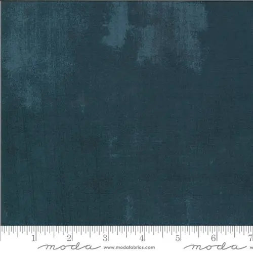Cotton Fabric Blue Grunge Basics Marionberry Pie 44/45"