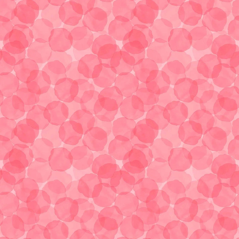 Cotton Fabric Pink Lemonade Juicy Tonal Trio 44/45"
