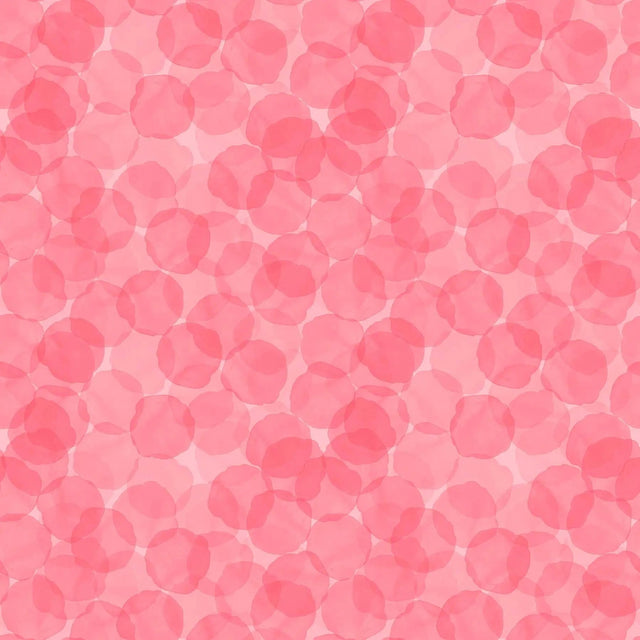 Cotton Fabric Pink Lemonade Juicy Tonal Trio 44/45"