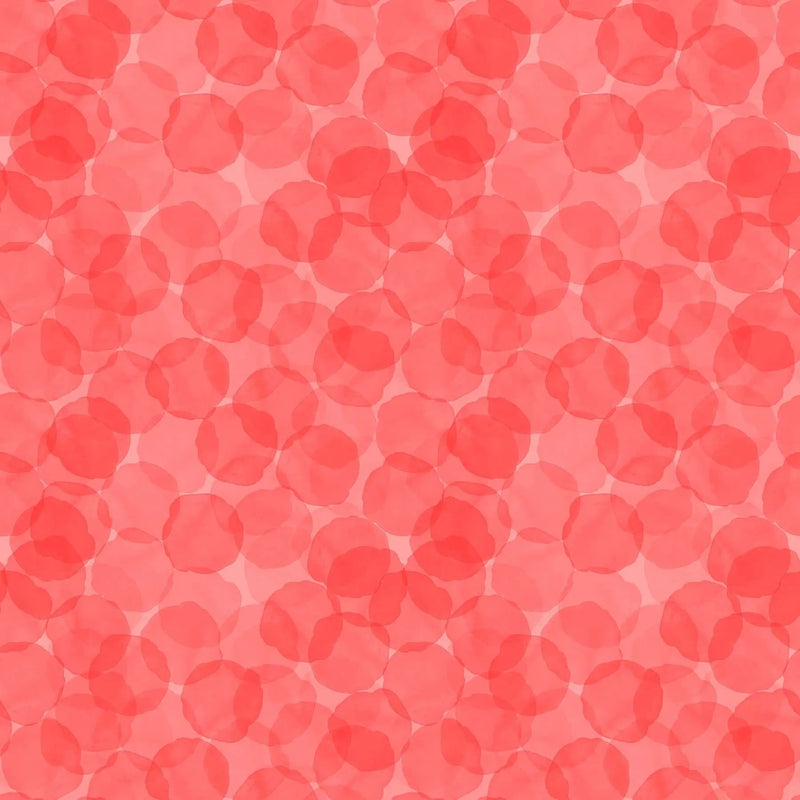 Cotton Fabric Red Cherry Juicy Tonal Trio 44/45"