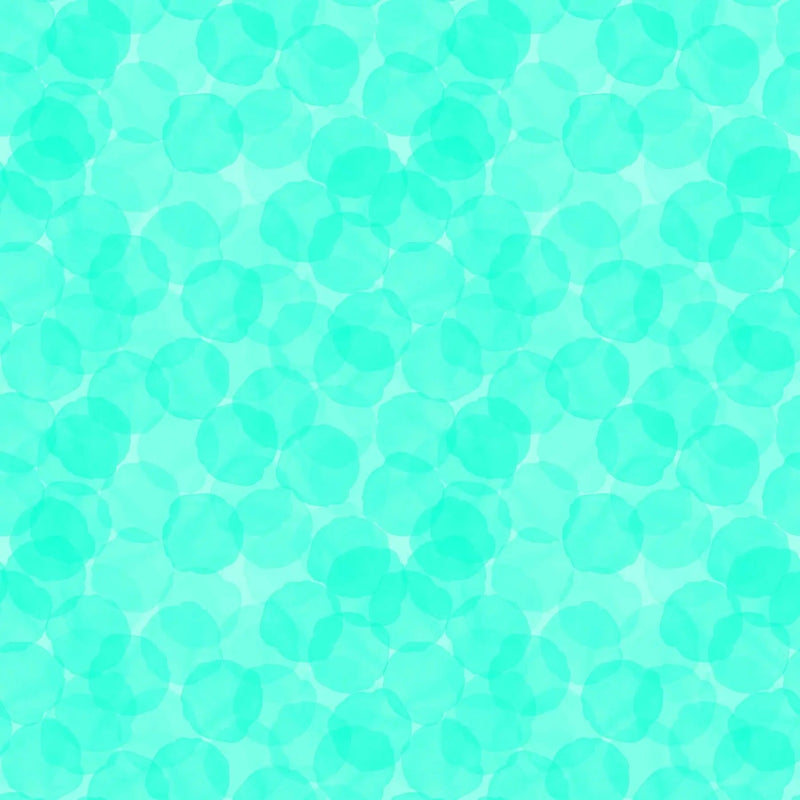 Cotton Print Blue Sea Spray Juicy Tonal Trio Fabric 44/45"