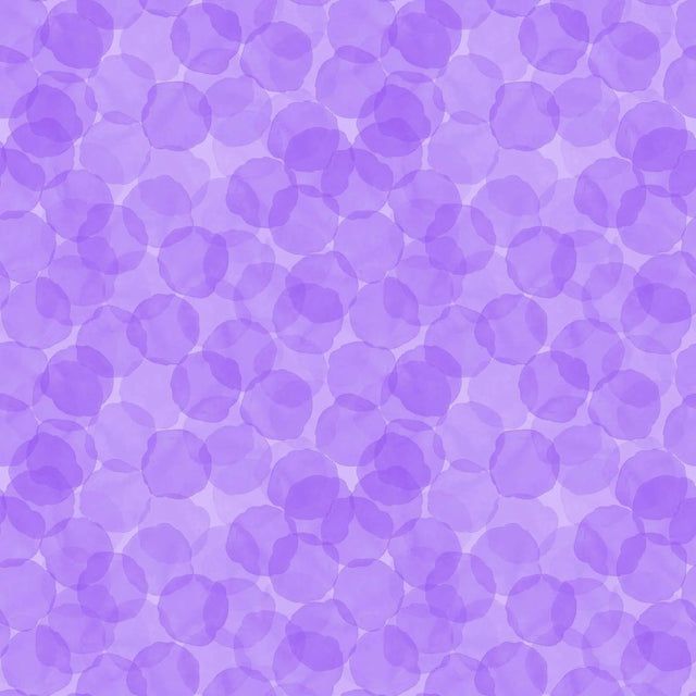 Cotton Print Purple Berry Juicy Tonal Trio Fabric 44/45