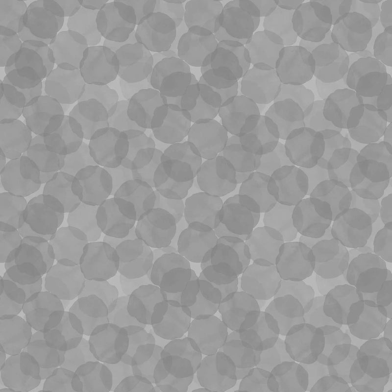 Cotton Print Grey Murky Juicy Tonal Trio Fabric 44/45"
