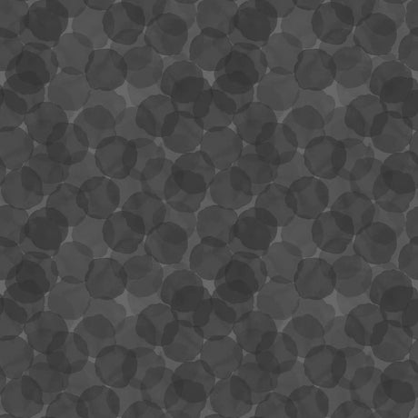 Cotton Print Black Ink Juicy Tonal Trio Fabric 44/45"