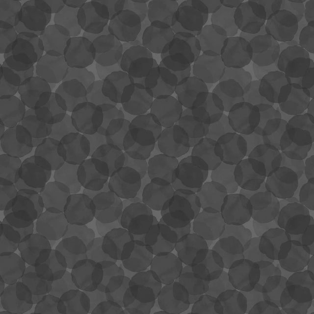 Cotton Print Black Ink Juicy Tonal Trio Fabric 44/45"