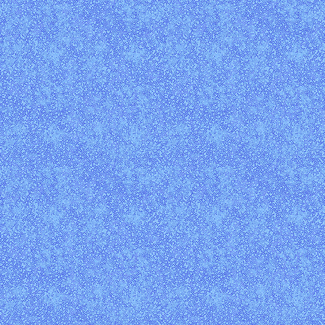 Cotton Fabric Blue Lapis Ditsy Tonal Trio 44/45"