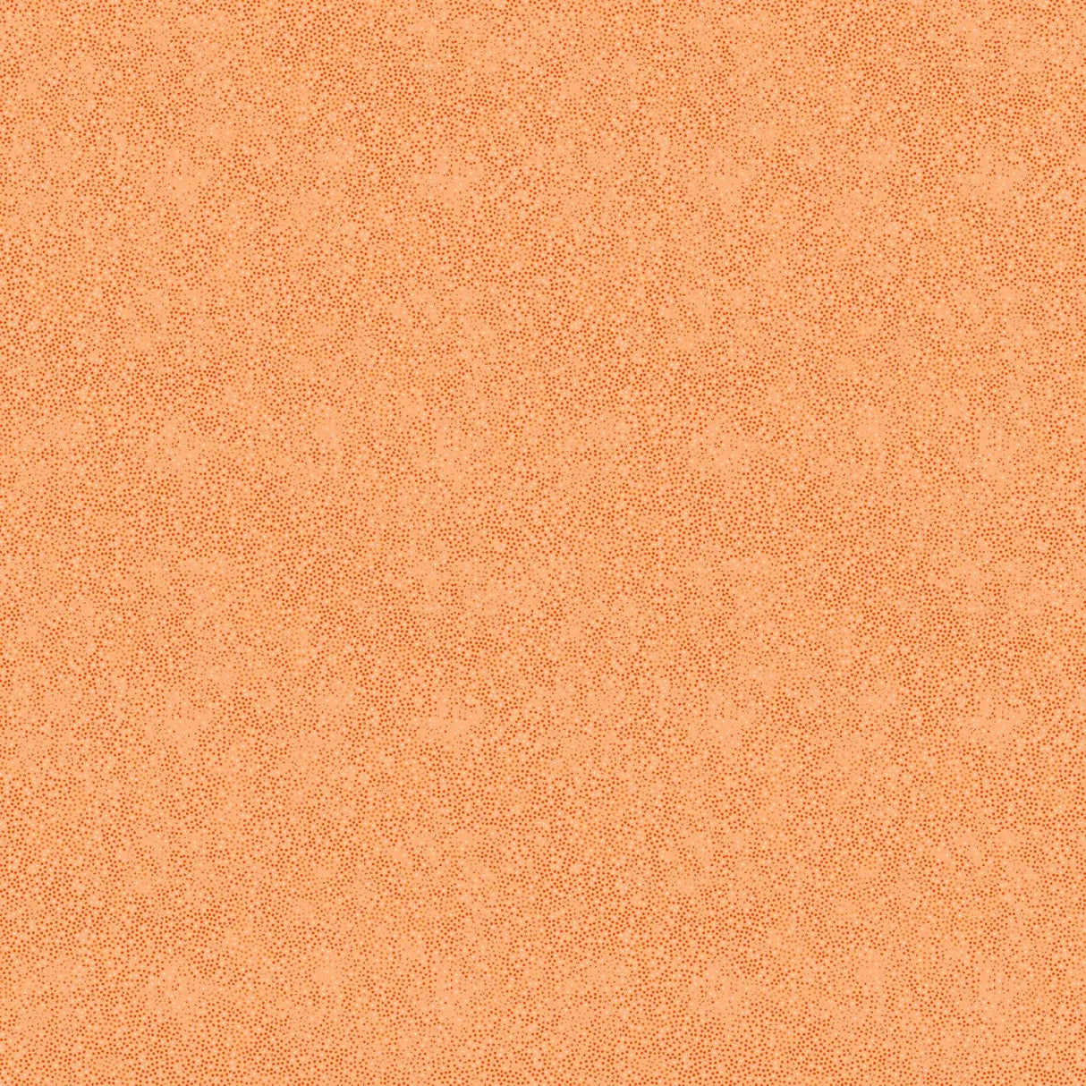 Cotton Print Orange Apricot Ditsy Tonal Trio Fabric 44/45