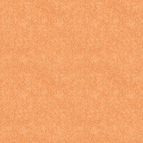 Cotton Print Orange Apricot Ditsy Tonal Trio Fabric 44/45