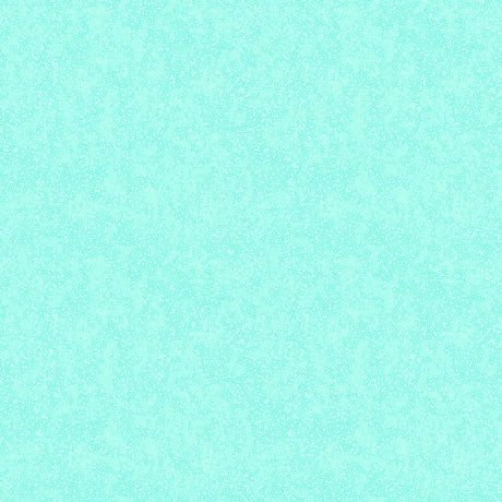 Cotton Print Blue Aquamarine Ditsy Tonal Trio Fabric 44/45"
