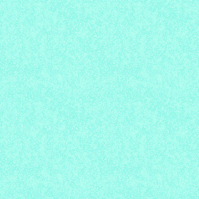 Cotton Print Blue Aquamarine Ditsy Tonal Trio Fabric 44/45"