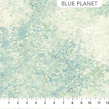 Cotton Fabric Blue Planet 26758-48 44/45
