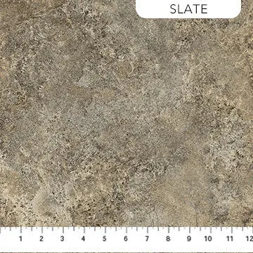 Cotton Fabric Brown Slate Stonehenge Gradations II 44/45"