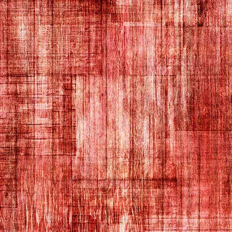 Cotton Print Red Wood Texture Blender Cayenne Fabric