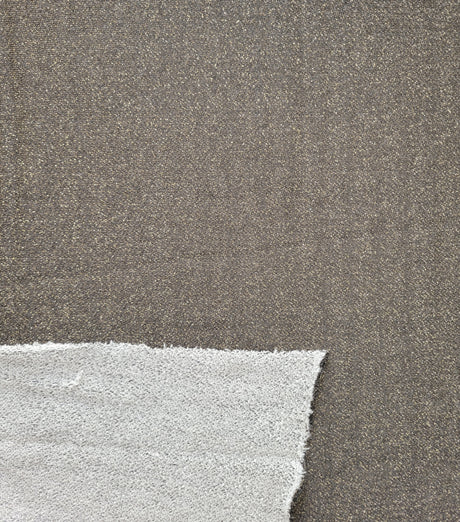 French Terry Knit Brown Lurex Glitter