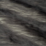 Snow Luxury Two Tone Shaggy Faux Fur Fabric - Acrylic Polyester Faux Fur Fabric, Two Tone Shaggy, 60" Width (1 Yard)