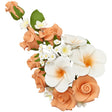 Orange Rose Large Flower Assortment Gum Paste Spray Topper