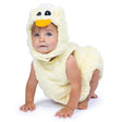 Baby duck costume bubble outfit with matching hat for Halloween dress-up