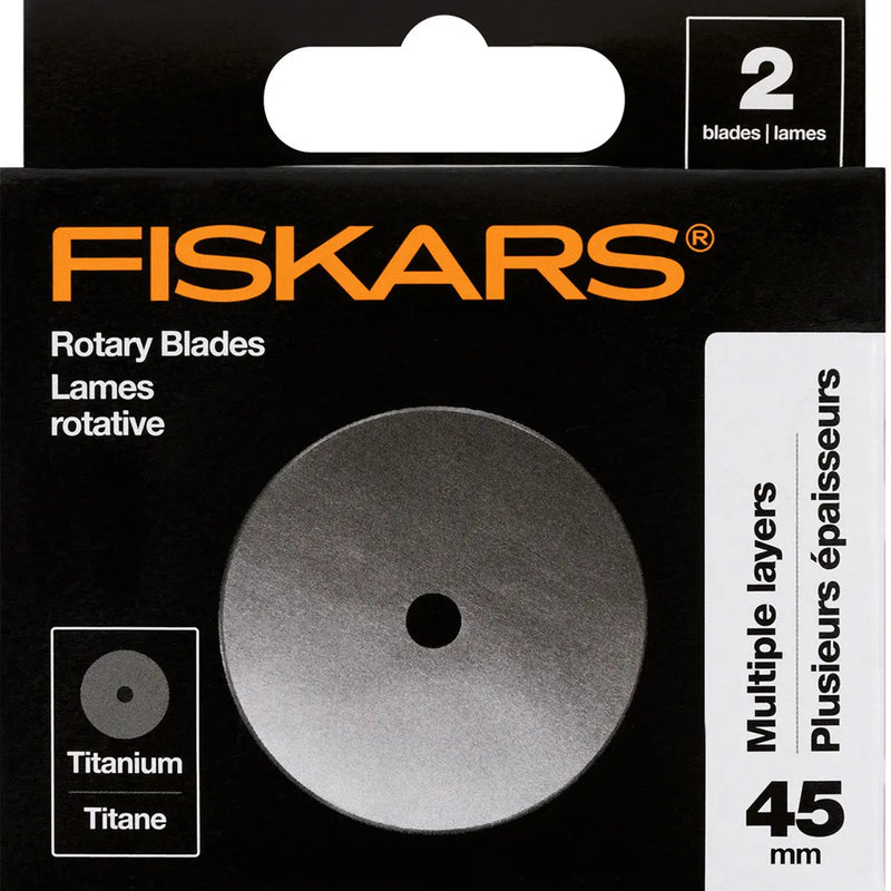 45mm Titanium Coated Replacement Rotary Blades 2ct