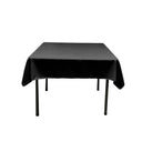 45"X45" Square Poly Poplin Tablecloth Polyester Fabric - Solid Color, 45" X 45" (1 Unit)