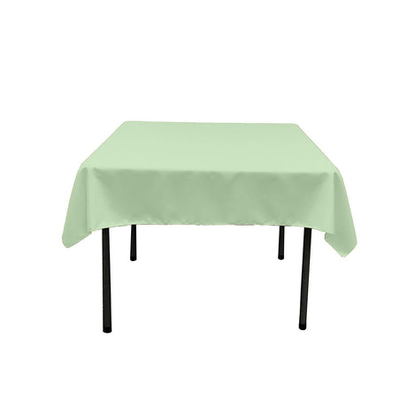 45"X45" Square Poly Poplin Tablecloth Polyester Fabric - Solid Color, 45" X 45" (1 Unit)