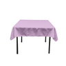 45"X45" Square Poly Poplin Tablecloth Polyester Fabric - Solid Color, 45" X 45" (1 Unit)