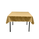 45"X45" Square Poly Poplin Tablecloth Polyester Fabric - Solid Color, 45" X 45" (1 Unit)
