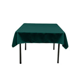 45"X45" Square Poly Poplin Tablecloth Polyester Fabric - Solid Color, 45" X 45" (1 Unit)