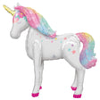 Unicorn Foil Balloon AirWalkers 46 Inch
