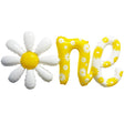 Plastic Balloon Floral One Script 46 Inch