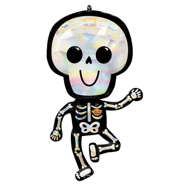 Halloween Skeleton Foil Balloon 46 Inch