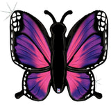 Butterfly Foil Balloon 46 Inch Pink