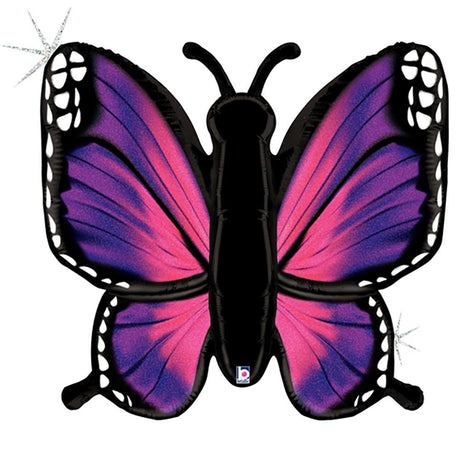 Butterfly Foil Balloon 46 Inch Pink