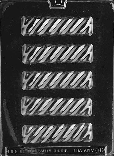 Twist Bar Chocolate Mold