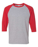 Gildan Heavy Cotton Unisex Raglan 3/4 Sleeve T-Shirt