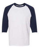 Gildan Heavy Cotton Unisex Raglan 3/4 Sleeve T-Shirt