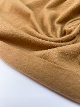 Italian Wool Fabric Yellow Brown