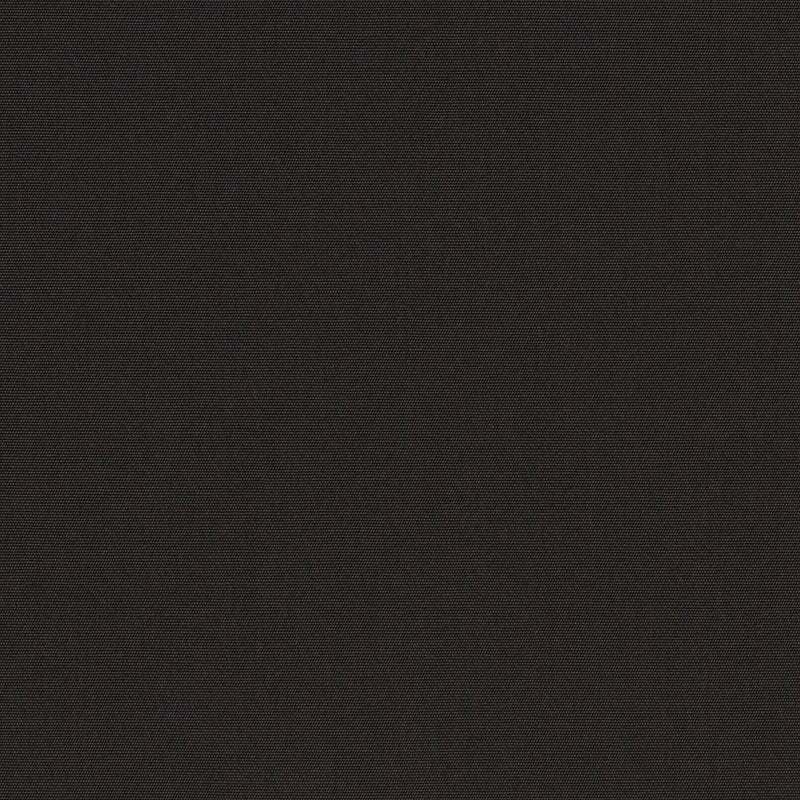 Sunbrella Acrylic Fabric - Black, Awning Marine Outdoor Woven, 62" Width (1 Yard)