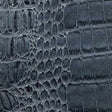 Silver Gray Alligator Vinyl Fabric,