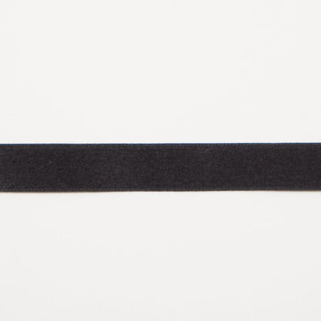 3/8" Black Double Face Silk Satin Ribbon