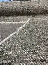 Acend Chinchilla Linen Upholstery Fabric - Chinchilla, 55" Width (1 Yard)